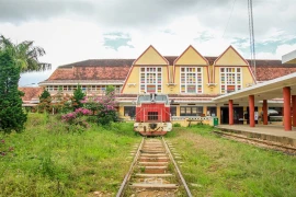 A view of the Da Lat Railway Station in Da Lat city. (Photo courtesy of Agoda Vietnam)