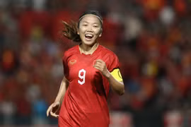 Striker Huynh Nhu, who recently completed a two-year stint playing for Lank FC in Portugal, has also joined the training camp. (Photo: bongdadoisong.vn)