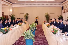 An overview of the reception in Ho Chi Minh City on August 27 (Photo: VNA)