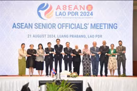 Participants at the ASEAN Senior Officials’ Meeting (SOM) on August 21 in Luang Prabang, Laos. (Photo: BNG)