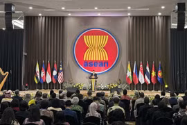 At the ceremony to celebrate the 57th ASEAN Day (Photo: VNA)