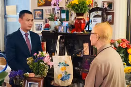 Ambassador Dang Hoang Giang at the ceremony (Photo: VNA)
