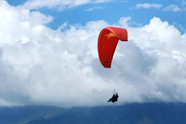 The appeal of adventure tourism in Mu Cang Chai has been affirmed, with over 40-50% of visitors coming specifically for paragliding each year. (Illustrative image - Source: VNA)