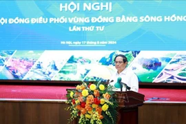 Prime Minister Pham Minh Chinh at the meeting on August 17 (Photo: VNA)