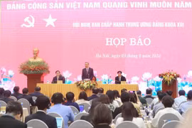 Party General Secretary and State President To Lam answers questions from domestic and foreign journalists. (Photo: VNA)