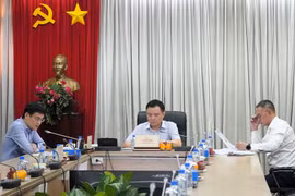 Petrovietnam General Director Le Ngoc Son chairs the online meeting on the group’s implementation of digital initiatives on Enterprise Resource Planning (ERP) system on August 2. (Photo: pvn.vn)