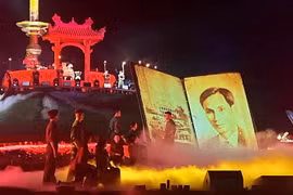 A performance in the artistic programme “Eternal Epic”. (Photo: VNA)