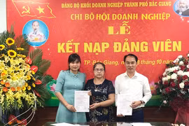 Bac Giang promotes Party membership development in enterprises 