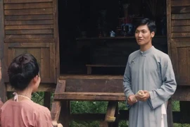 A scene in the film “Thau Chin in Xiem” (Thau Chin in Siam) with Manh Truong playing Ho Chi Minh (Photo: courtesy of the film producer)