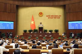 The National Assembly approves the Capital Law on June 28 (Photo: VNA) 