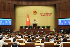 The National Assembly approves the Capital Law on June 28 (Photo: VNA) 