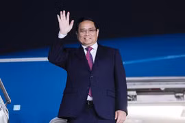 Prime Minister Pham Minh Chinh leaves India, concluding his successful State visit (Photo: VNA)