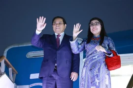 PM Pham Minh Chinh and his spouse conclude an official visit to the Republic of Korea (Photo: VNA) 