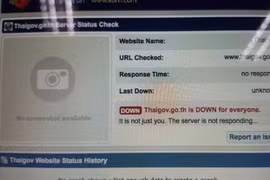  Single gateway protesters threaten Thai government