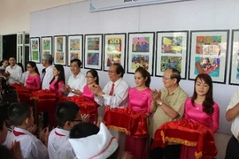 Binh Dinh opens children painting exhibition on transport culture