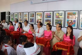 Binh Dinh opens children painting exhibition on transport culture