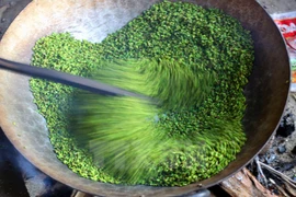 Specialty from young sticky rice of mountainous commune