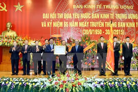 Party Economic Commission honoured for 65-year achievements