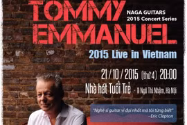 Guitarist Tommy Emmanual to perform in Hanoi 