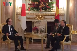 Vietnamese official greets Japanese Credit Saison leader