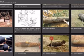 The library is an online source of useful knowledge about bombs, landmines, and other explosives. ̣(Photo: baochinhphu.vn)