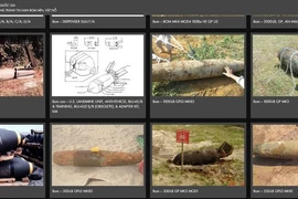 The library is an online source of useful knowledge about bombs, landmines, and other explosives. ̣(Photo: baochinhphu.vn)
