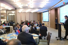 The conference held in Sydney to connect Thanh Hoa businesses with Australia (Photo: truyenhinhthanhhoa.vn)