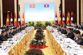 Vietnamese, Lao PMs co-chair Inter-Governmental Committee’s meeting