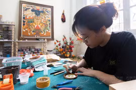A new technique in contemporary art