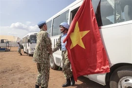 Vietnam peacekeepers arrive in South Sudan