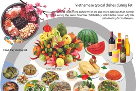 Vietnamese typical dishes during Tet