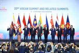 Opening day of 33rd ASEAN Summit 