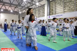 Japanese martial art Aikido benefits children