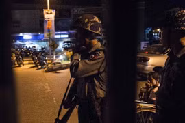 Explosions at Myanmar’s Yangon regional government office