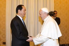Pope Francis welcomes Vietnamese leader’s visit to Vatican 