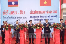 Vietnam helps Laos build agricultural technical service centre 