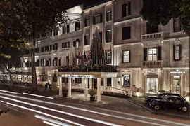 Hotels light up Christmas trees