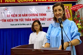 Red Cross programme helps to re-unite families