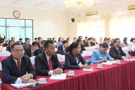 VFF organises training course for Lao front officials 