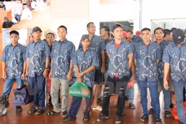 Indonesia sets 39 Vietnamese fishermen free