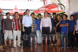More Vietnamese fishermen return home from Indonesia