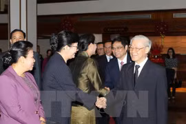 Party chief visits Bolikhamsai province, concluding Laos visit