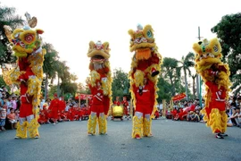 HCM City hosts dragon, lion dance contest during weekends