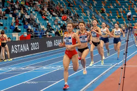 Vietnam ranks 8th at Asian Indoor Athletics Championships 2023