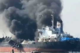 Dozens wounded from oil tanker explosion in central Thailand