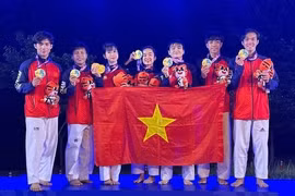 Vietnam wins gold at 1st World Taekwondo Demonstration Team Championships