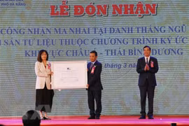 “Ma nhai” Steles in Da Nang included in Asia-Pacific documentary heritage list