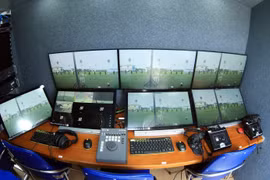 Local referees practise VAR technology in unofficial match
