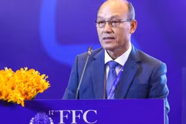 Cambodia’s football targets medal at SEA Games 32