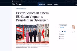 Austrian media spotlights President’s official visit